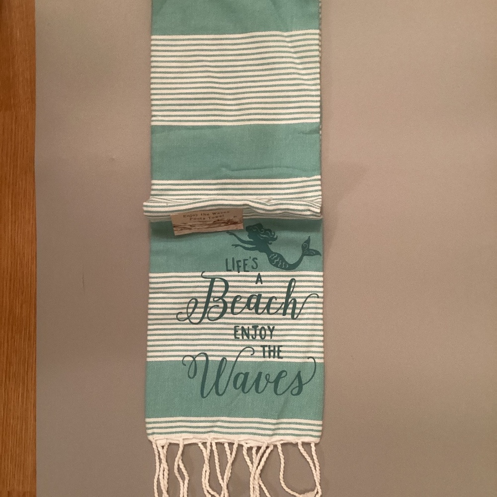 Life’s a Beach… dish towel